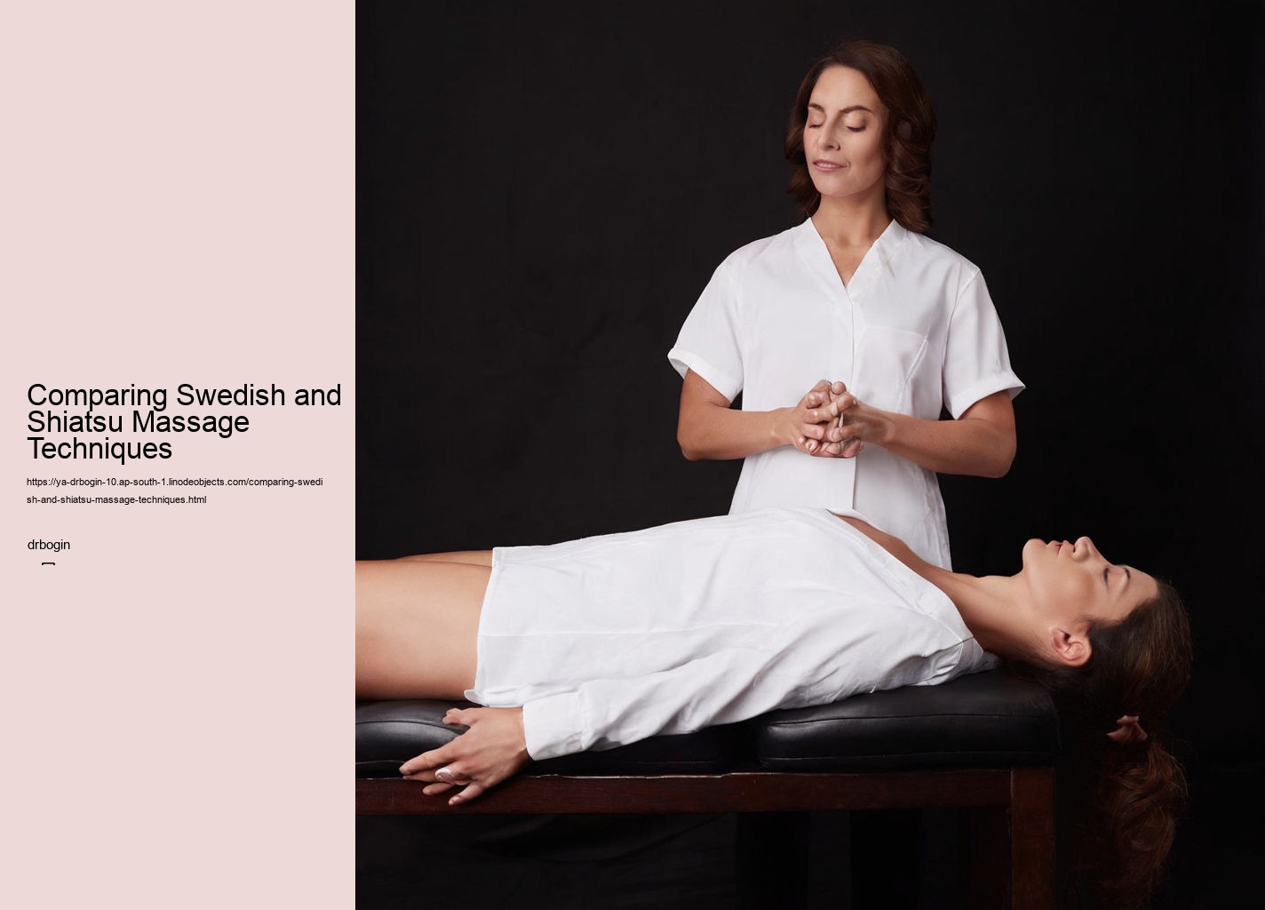 Comparing Swedish and Shiatsu Massage Techniques